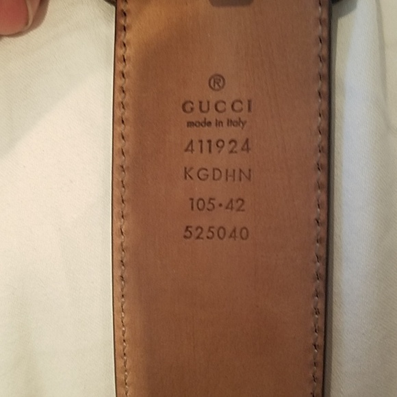 Authentic Mens Gucci belt - Picture 3 of 3